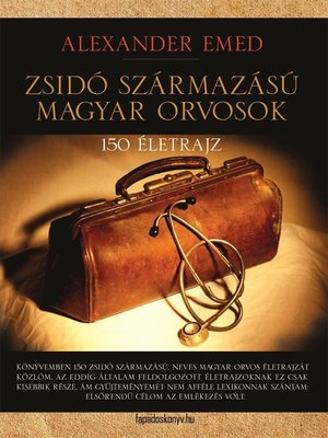 cover image of Zsidó származású magyar orvosok